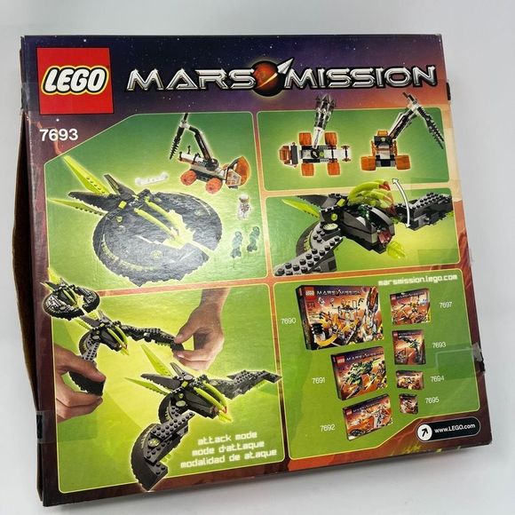 LEGO 7693 Mars Mission ETX Alien Strike Ages 7-14 Years - Picture 5 of 5
